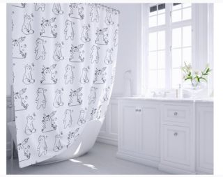 Шторка для ванной Fixsen Teddy Wash  (FX-1505)