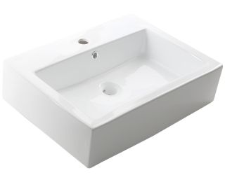 Накладная раковина Melana A121-803 60см белый