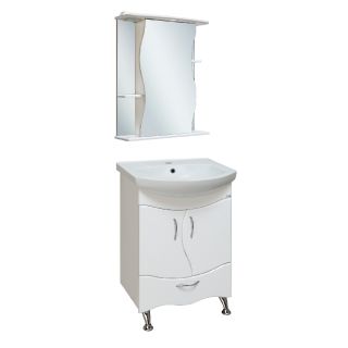 Зеркальный шкаф Runo правый Лилия 60 (00000000029)