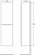 Шкаф-колонна BelBagno подвесной левосторонний 40x150см Bianco Lucido FLY-MARINO-1500-2A-SC-BL-P-L