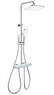 Душевая стойка Wonzon & Woghand Muse Lumia WW-B4174-CR с термостатом хром