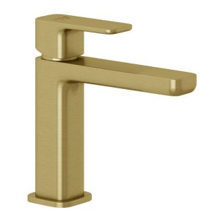 Смеситель для раковины Kludi Renon 42288N075 брашированное золото