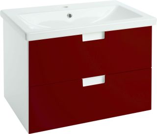Тумба под раковину Bellezza Пегас 80см красный 00000007782
