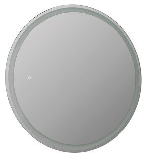 Зеркало-шкаф с подсветкой Continent Torneo Black МВК084 70см чёрный