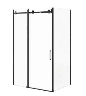 Душевой уголок Cerutti SPA CEZA'S120 черный 120х90