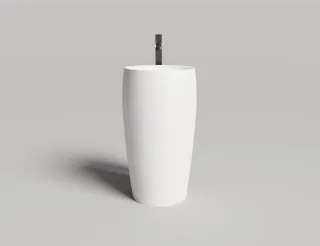 Напольная раковина Salini Alda 03 S-Sense 130311GRF 47см RAL полностью