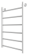 Полотенцесушитель водяной Indigo Line LLW80-50WM 80x50 см белый матовый
