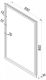 Зеркало с подсветкой Art&Max Monza 60x80см AM-Mon-600-800-DS-F