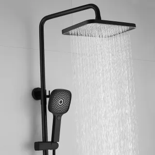 Душевая стойка Shevanik S8236H чёрный