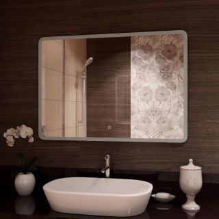 Зеркало с подсветкой Continent Demure ЗЛП448 с музыкальным блоком и подогревом 90см