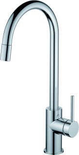 Смеситель для кухни Wonzon & Woghand WW-422902-CR с выдвижным изливом хром