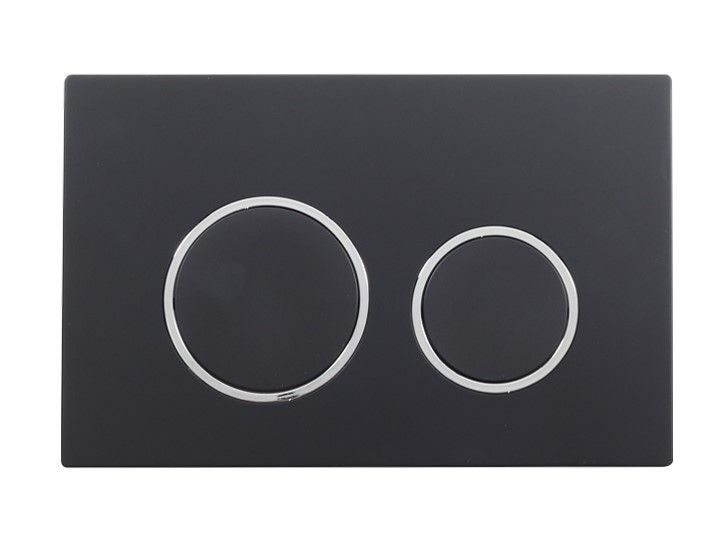 Кнопка смыва Melana MLN-332300MB чёрный матовый