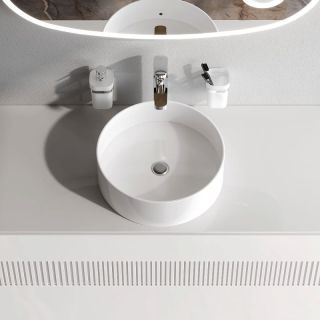 Раковина накладная  Am.Pm Func M8FWCC40400WG 40 см белый