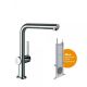 Смеситель Hansgrohe Talis M54 72809000 для кухни с вытяжным изливом