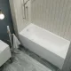 Акриловая ванна 1ACReal Тори Щ0000044550 160x70 см на Х-каркасе белый