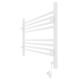 Полотенцесушитель электрический Laris Оливия ЧК8 800x500 L 73207626 Белый муар