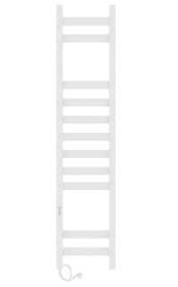 Полотенцесушитель электрический Laris Флавиа 73207652 левый П11 20x100см белый муар