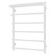 Полотенцесушитель водяной Laris Стандарт 73208012БМ с полкой П6 50x70см белый матовый
