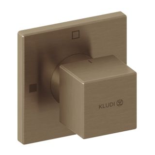 Переключатель потоков Kludi Decus 54847N175 на два потребителя брашированная бронза