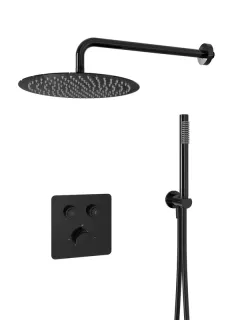Душевой комплект Milleau Tissage TERMO  2SBIT/801Q-GB черный