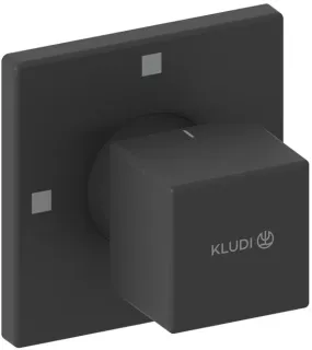 Переключатель на три положения Kludi Decus 548463975 чёрный матовый