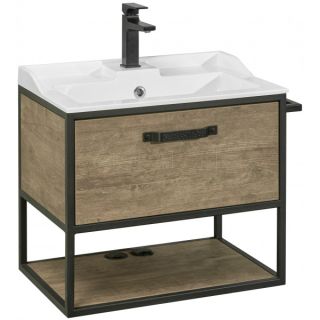 Тумба под раковину Акватон Лофт Фабрик 65см дуб кантри 1A242301LTDY0