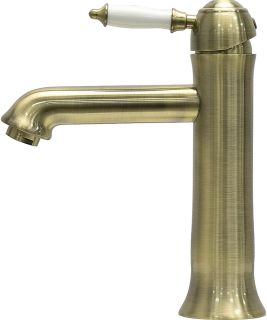 Смеситель для раковины Lemark Villa LM4837B с донным клапаном бронза