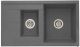 Мойка кухонная Акватон ДЕЛИЯ 87 серый шёлк