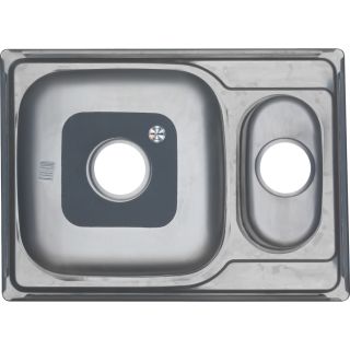 Мойка 6950S U Melana 0,8/180 хром с сифоном (228 t *10)