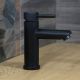 Смеситель для раковины Melana Tondo MELANA-610101B чёрный