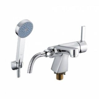 Смеситель для раковины Gappo G1204 с душевой лейкой хром