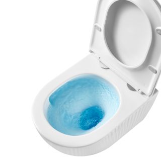 Подвесной унитаз Point Деметра PN41121 безободковый белый