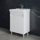 Напольная тумба под раковину Санта Мира 700472 60 см белый