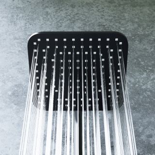 Душевая стойка Dorff Norma без смесителя чёрный D0712020