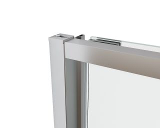 Душевой уголок Vincea Tesi VSRW-7TS9090CL, 900*900, хром, стекло прозрачное