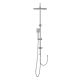 Душевая стойка Swedbe Calypso 5069 без смесителя хром