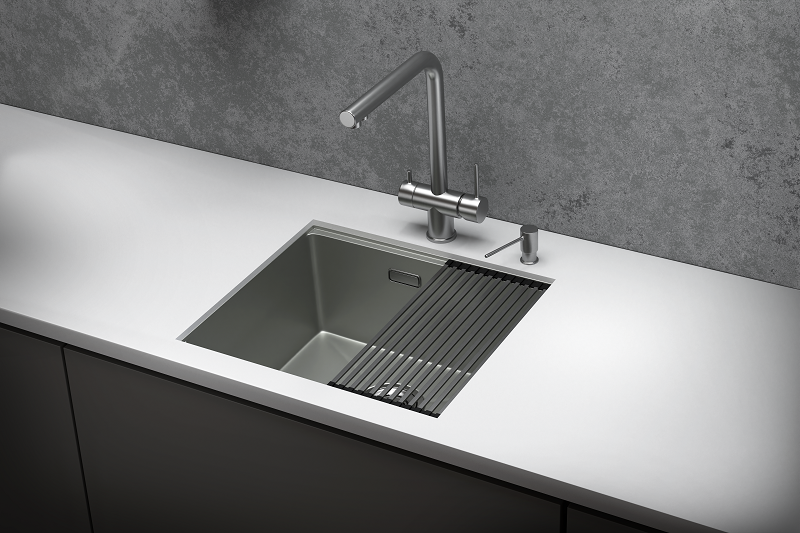 Мойка кухонная Granula 5045U, СТАЛЬ МАТОВАЯ