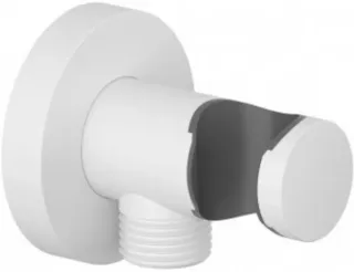 Шланговое подключение Kludi A-QA 6054753-00 с держателем белый матовый