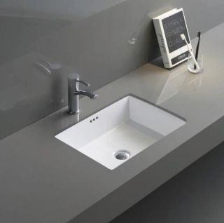 Раковина Gid Yj832 71152 встаиваемая снизу белая 50x40x18