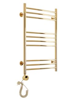 Полотенцесушитель электрический Domoterm Калипсо П10 500x800 EL золото