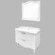 Тумба с раковиной Comforty Монако 00004136346 101.5 см белый