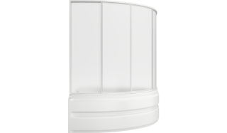 Акриловая ванна Bas Алегра 150x90 см левая без гидромассажа