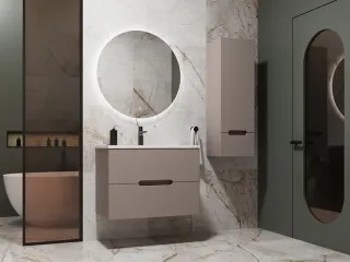 Пенал напольный Style Line Матис ЛС-00002295 36 см тауп тёмный