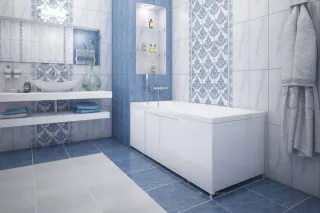 Боковая панель для ванны Aquanet Kupe 342796 70x56 см