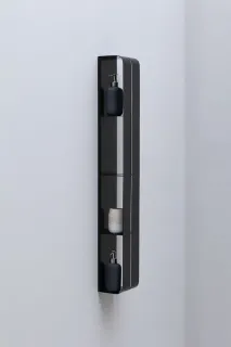 Полка Aquanet Магнум 326457 100 см чёрный матовый