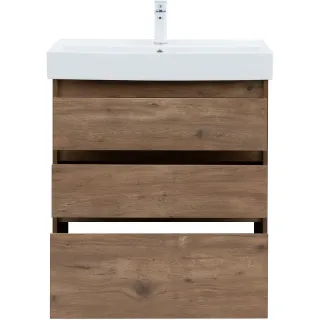 Тумба под раковину Aquanet Nova Lite 302474 75 см дуб рустикальный