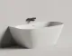Ванна из искусственного камня Salini Sofia Wall S-Sense 102517GRF 160x80см RAL полностью
