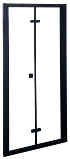 Душевая дверь Cerutti SPA BELLA D91В чёрный 90см