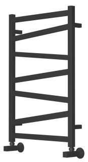 Полотенцесушитель водяной Point Феникс PN15158B П7 50x80см чёрный