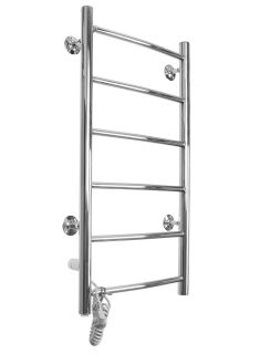 Полотенцесушитель электрический Domoterm Классик DMT 109-6 40x81 EK L хром